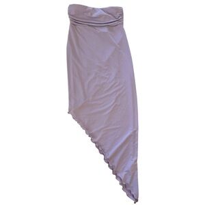 NWT Urban Outfitters Lavender Asymmetrical Hem Dress